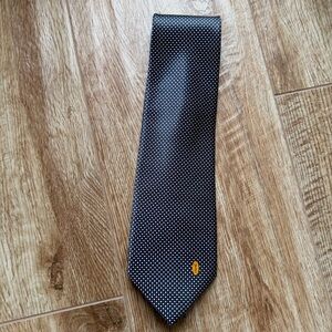 Yves Saint Laurent Black and White Tie